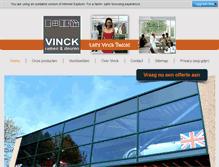 Tablet Screenshot of marcelvinck.com